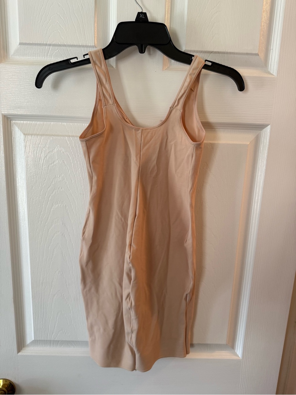 Ruby Ribbon Nude/Tan V-Neck cami - Picture 2 of 3